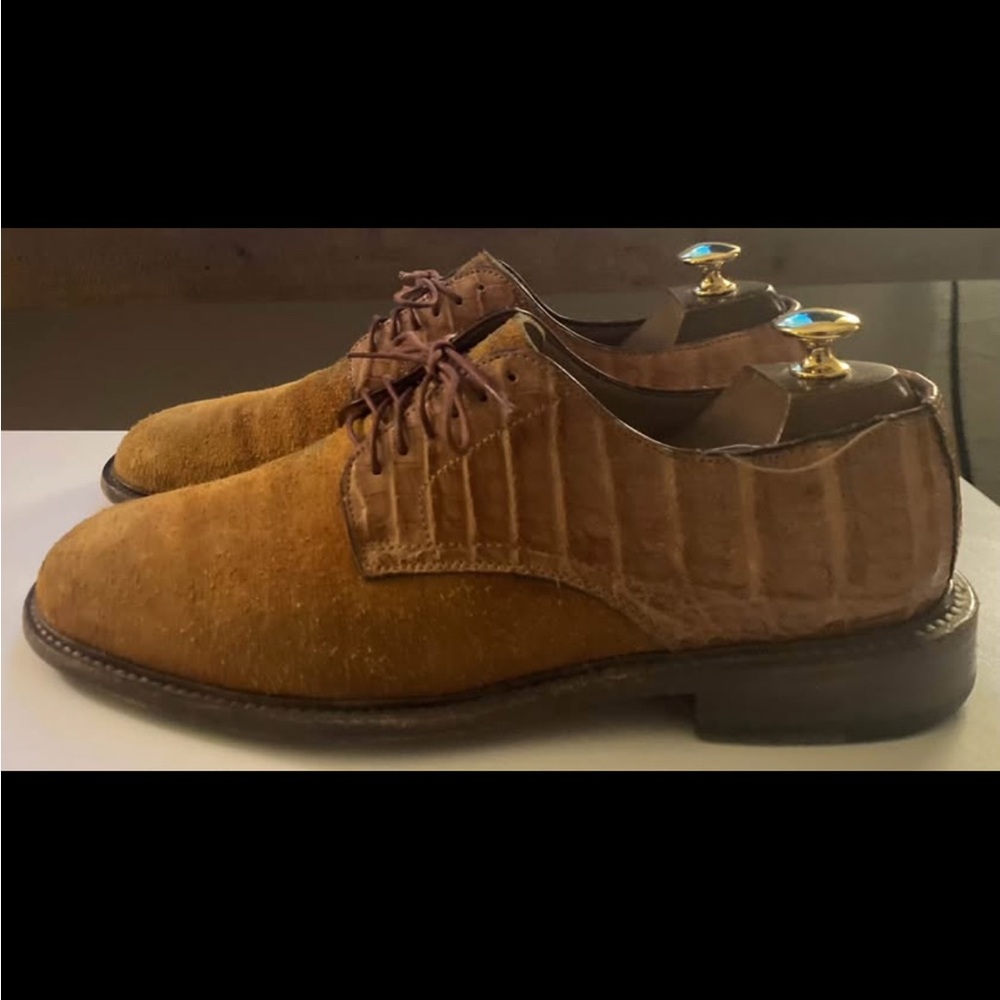 Men's Brown Leather Dress Shoes